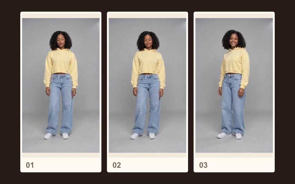 Frames from our published demo: The photo’s own setting.